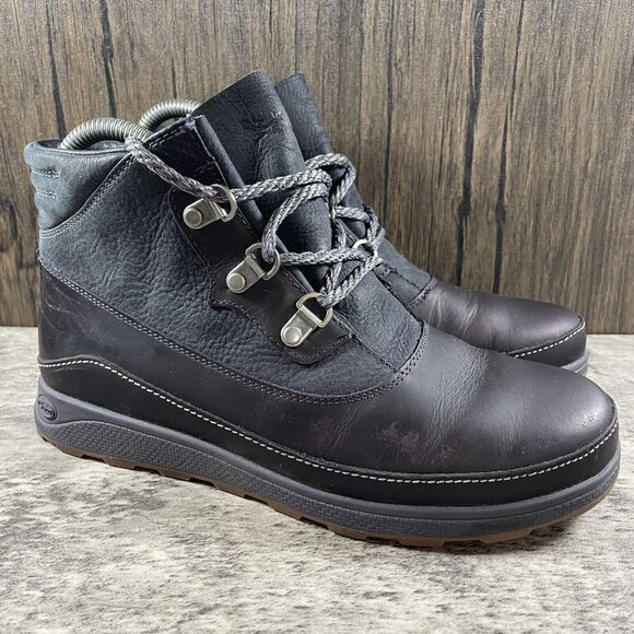 Chaco Womens Ember Mid Storm Leather Boots Size 6.5 Brown J106802 - Picture 1 of 10